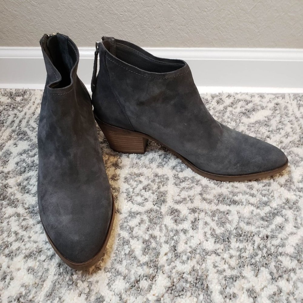 Dolce Vita Gray Ankle Boots